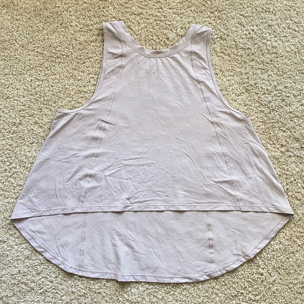 Lululemon SoulCycle Pink To The Beat Tank Top Sz 4 or 6 - Picture 4 of 8
